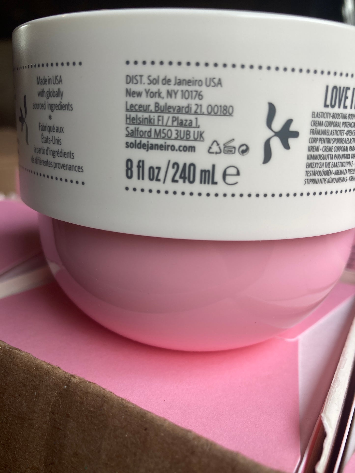 Sol 68 Cream, set of 6 jars.