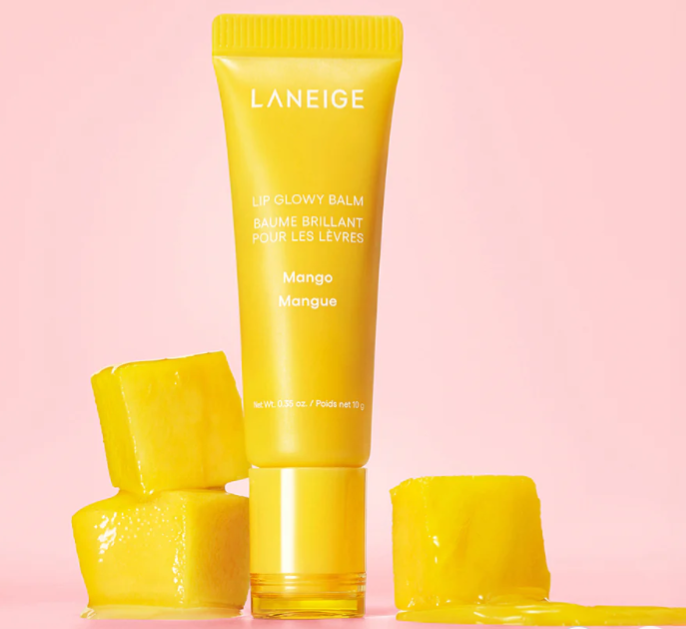 LAEIGE Mango Lip Glory Balm, Set of 5.