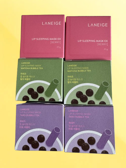 LANEIGE Lip Sleeping Mask, Bundle of 6.